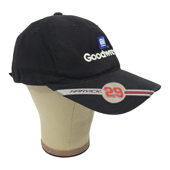 Chase Authentics GM Goodwrench Kevin Harvick 29 NASCAR Tuck Slide Cap Trucker - Picture 2 of 12